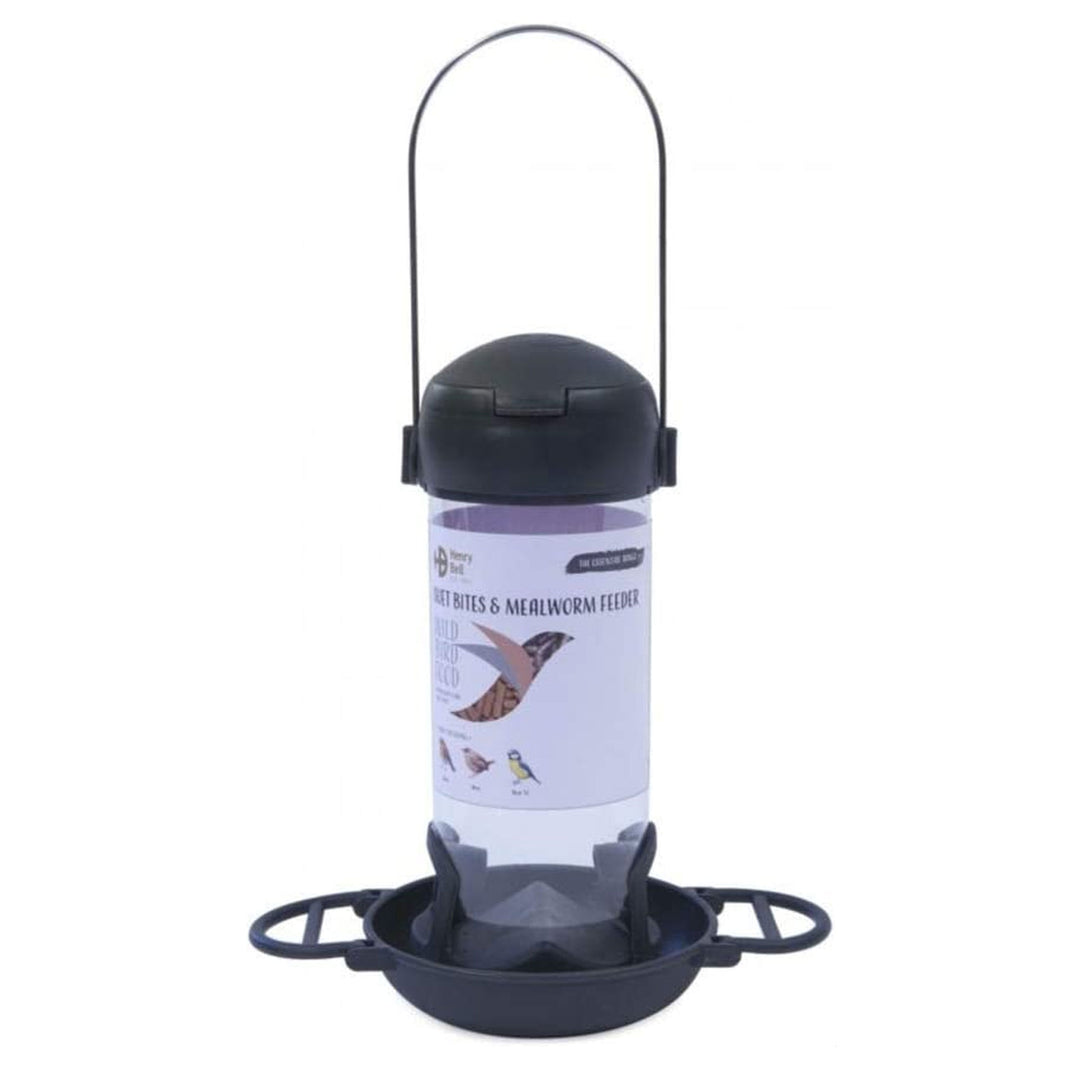 Henry Bell Essential Plus Suet Bites And Mealworm Feeder