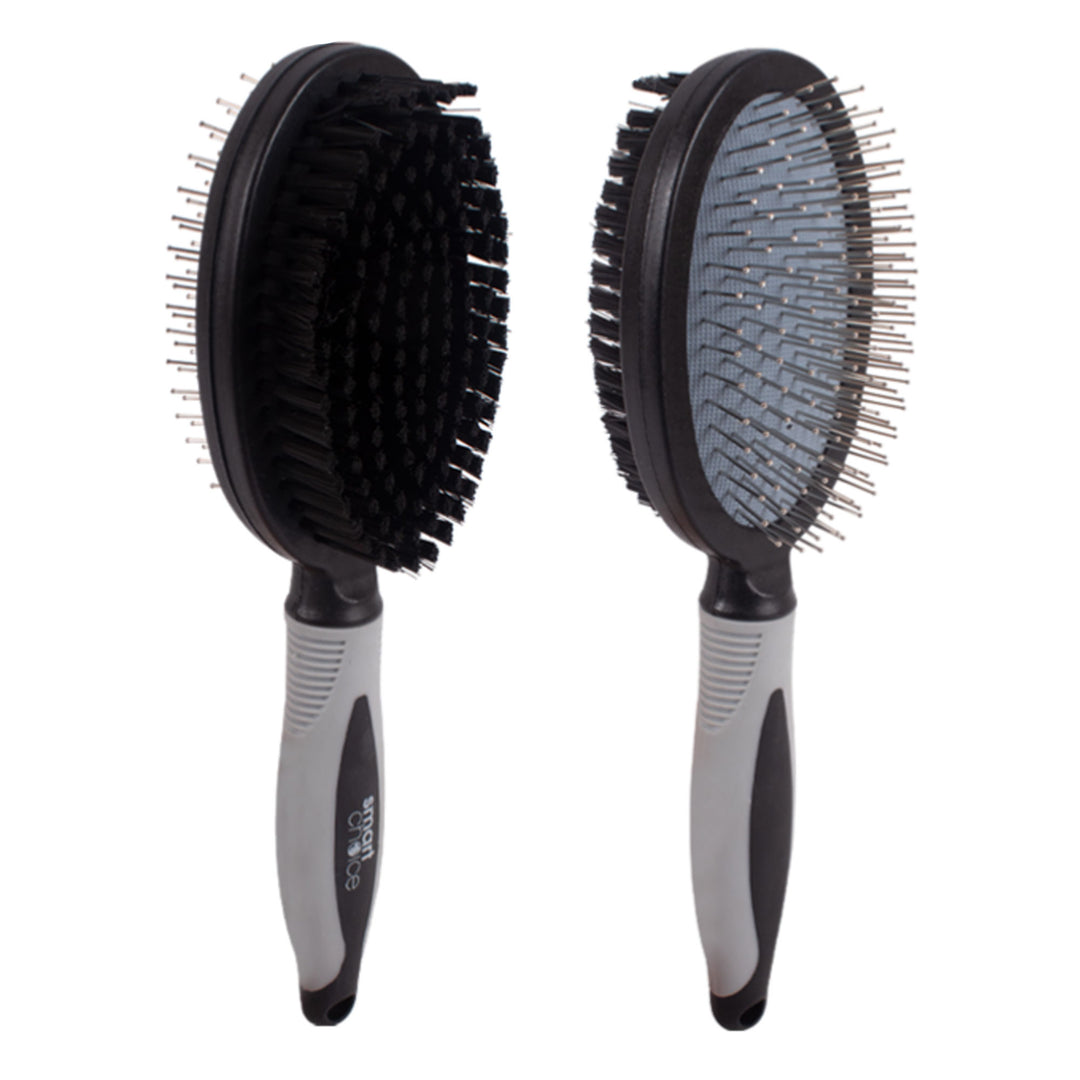 Smart Choice Double Side Pin & Bristle Grooming Brush