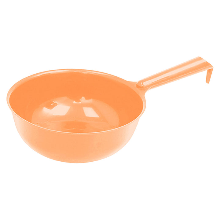 The Perry Equestrian Plastic Feed & Water Bowl Scoop in Orange#Orange