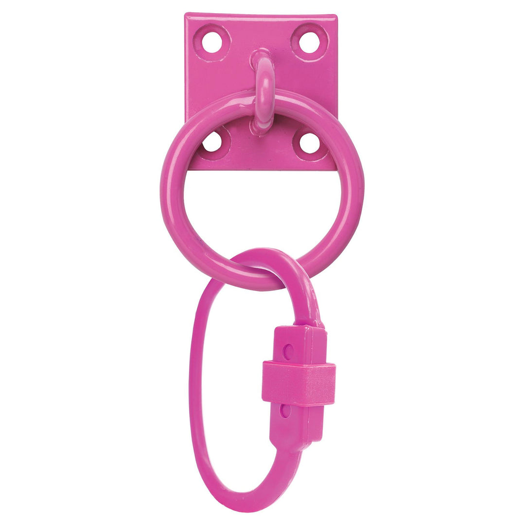 The Perry Equestrian SafeTie with Swivel Tie Ring in Pink#Pink