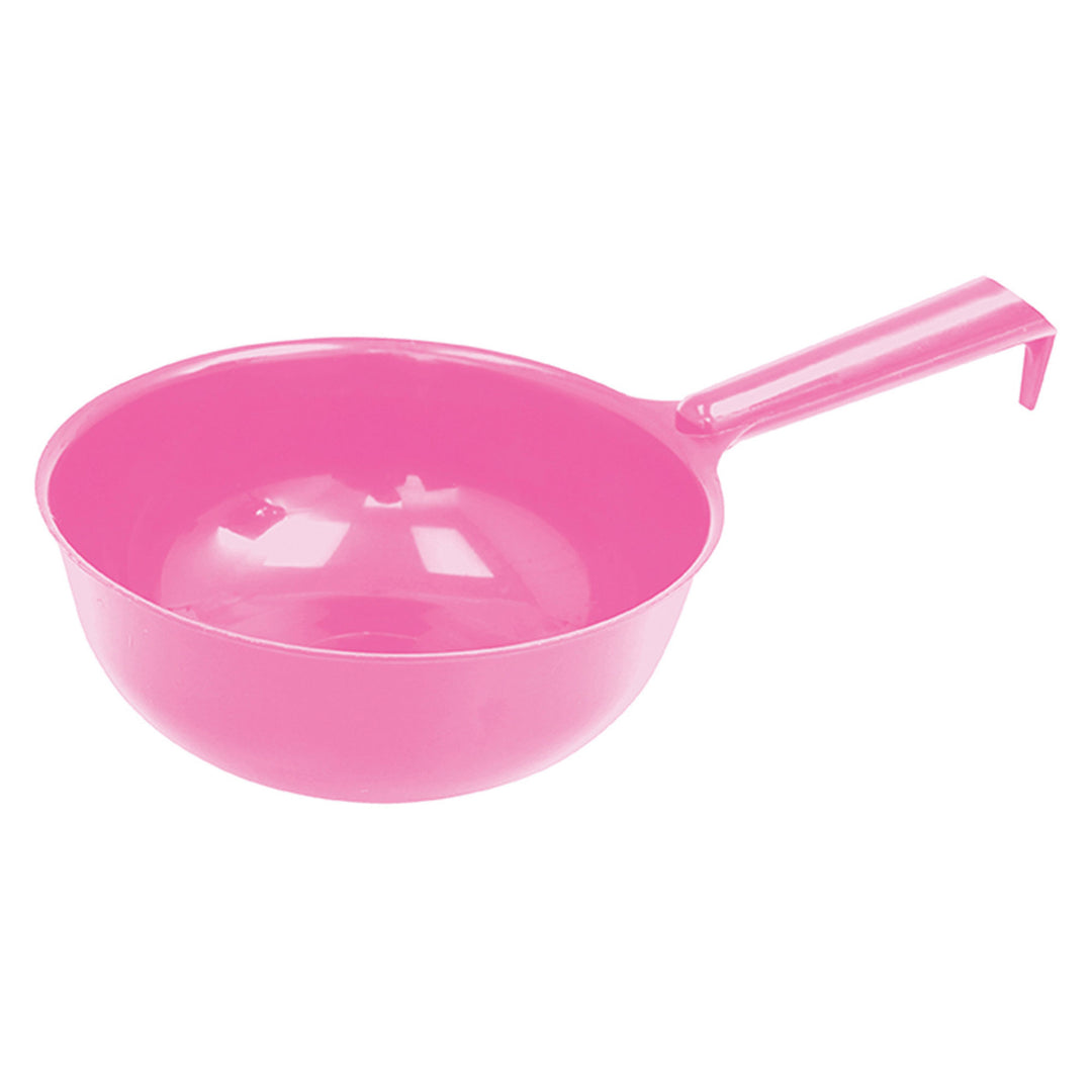 The Perry Equestrian Plastic Feed & Water Bowl Scoop in Pink#Pink
