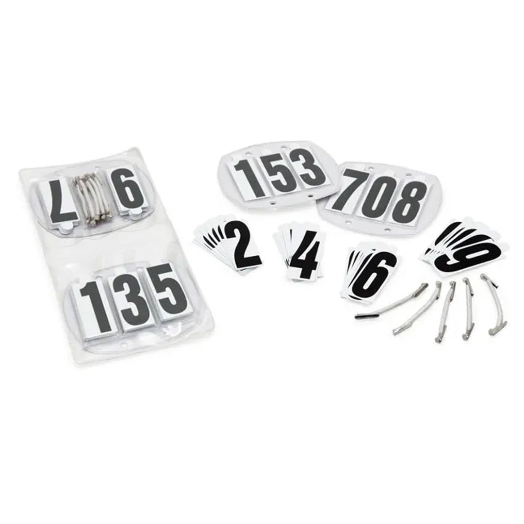 The Shires Bridle Number Kit in Clear#Clear