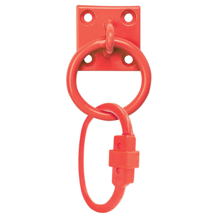 The Perry Equestrian SafeTie with Swivel Tie Ring in Red#Red