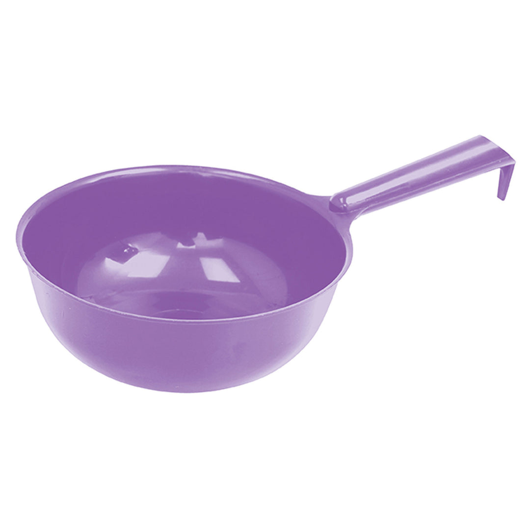 The Perry Equestrian Plastic Feed & Water Bowl Scoop in Purple#Purple