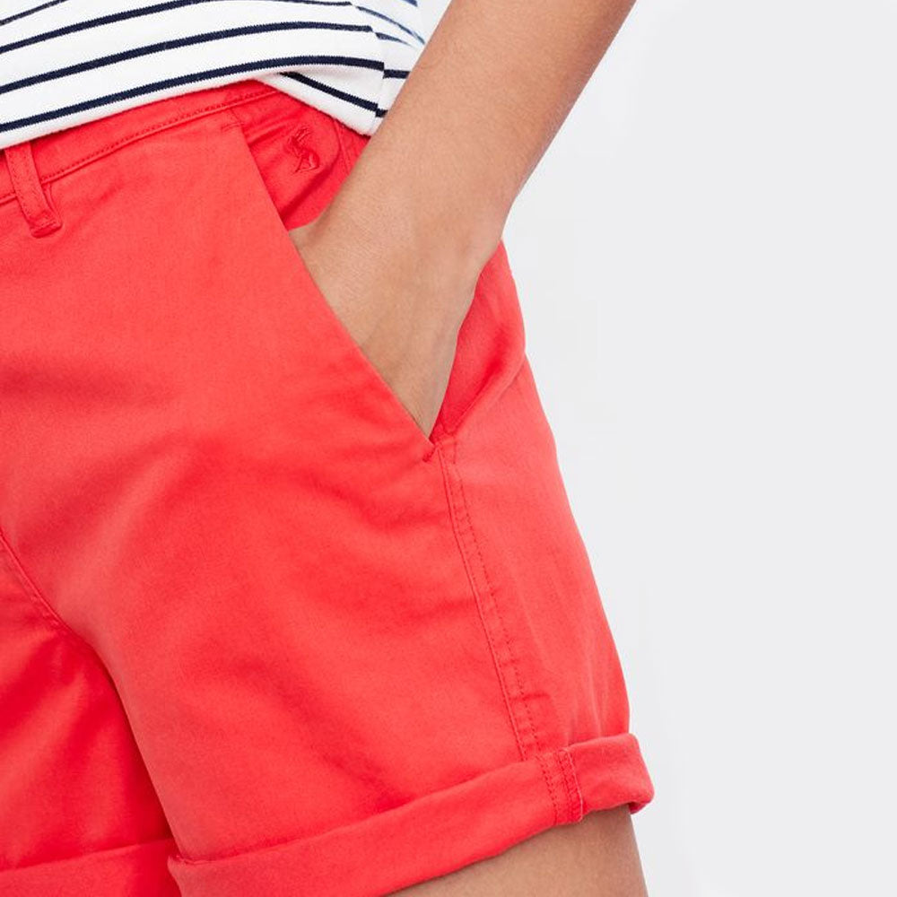 Joules Ladies Cruise Mid Thigh Length Chino Shorts