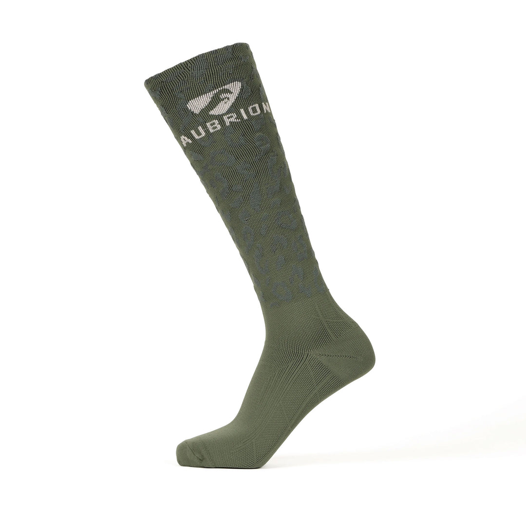 The Aubrion Winter Performance Socks in Green#Green