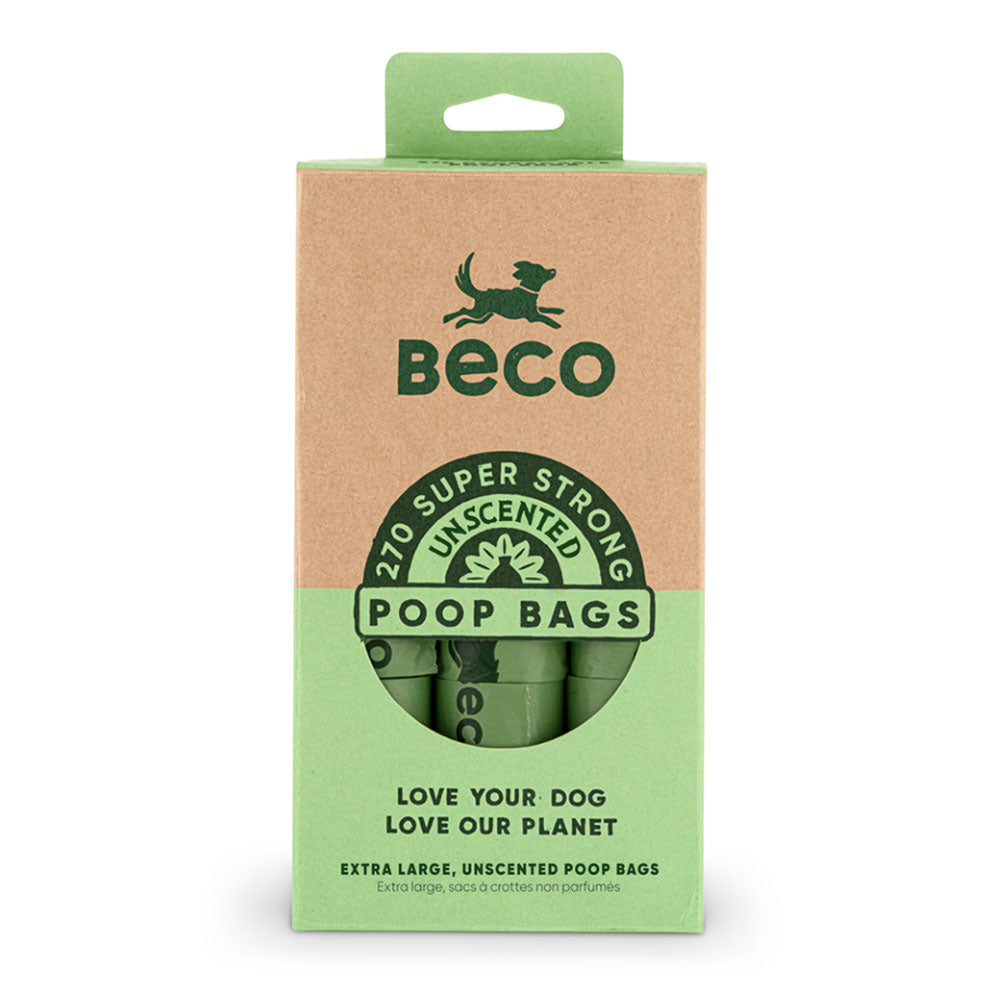 The Beco Poop Bags Unscented 60 Pack in Green#Green