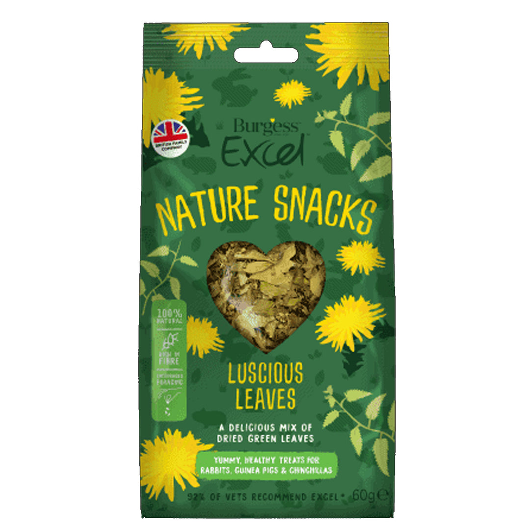 Burgess Excel Nature Snacks Luscious Leaves