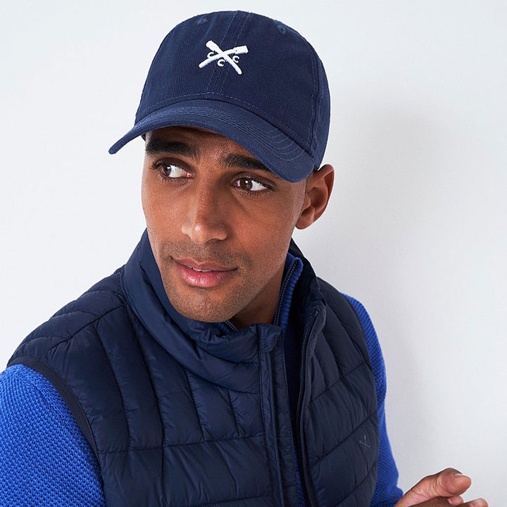 The Crew Mens Cap in Navy#Navy