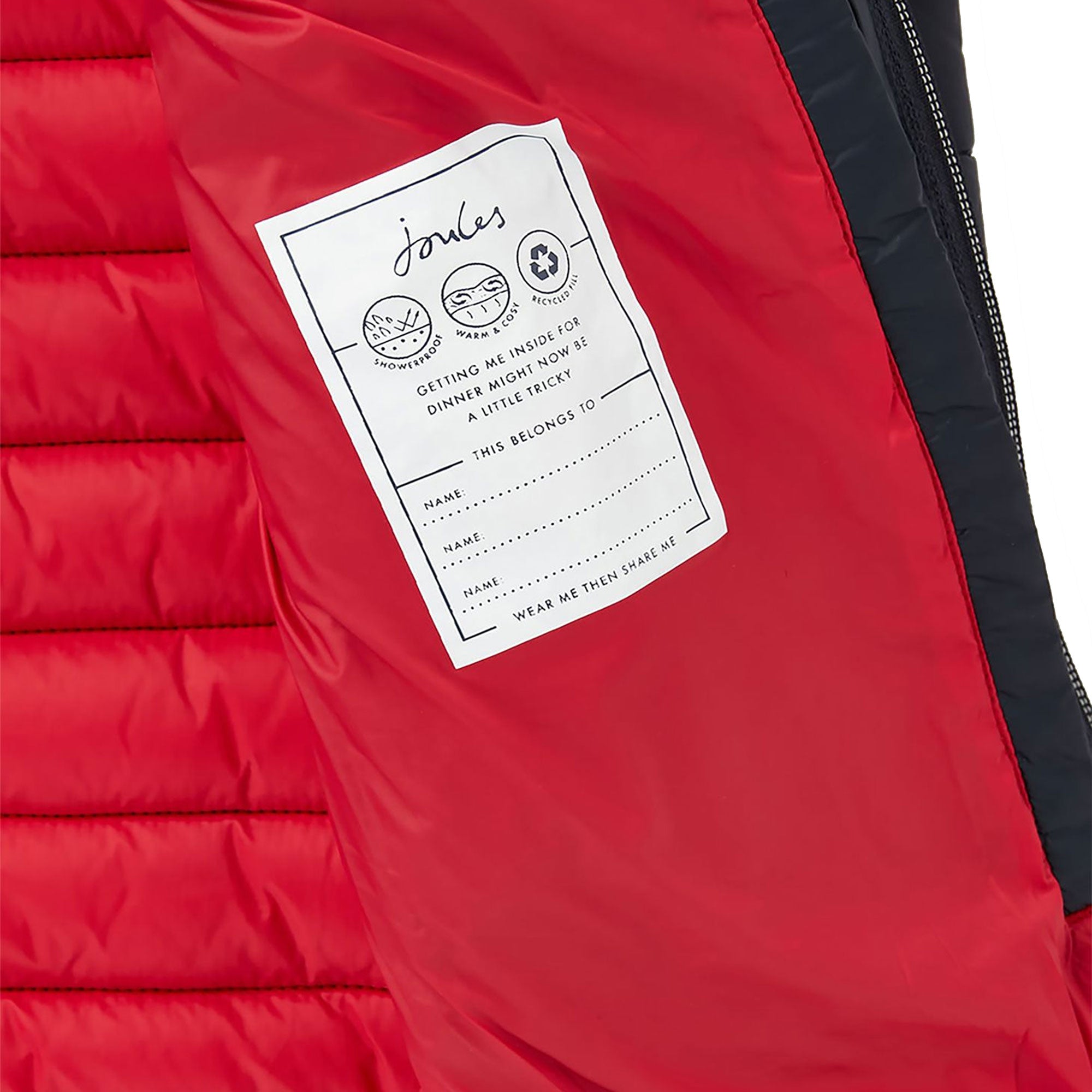 Joules cairn cheap packaway padded jacket