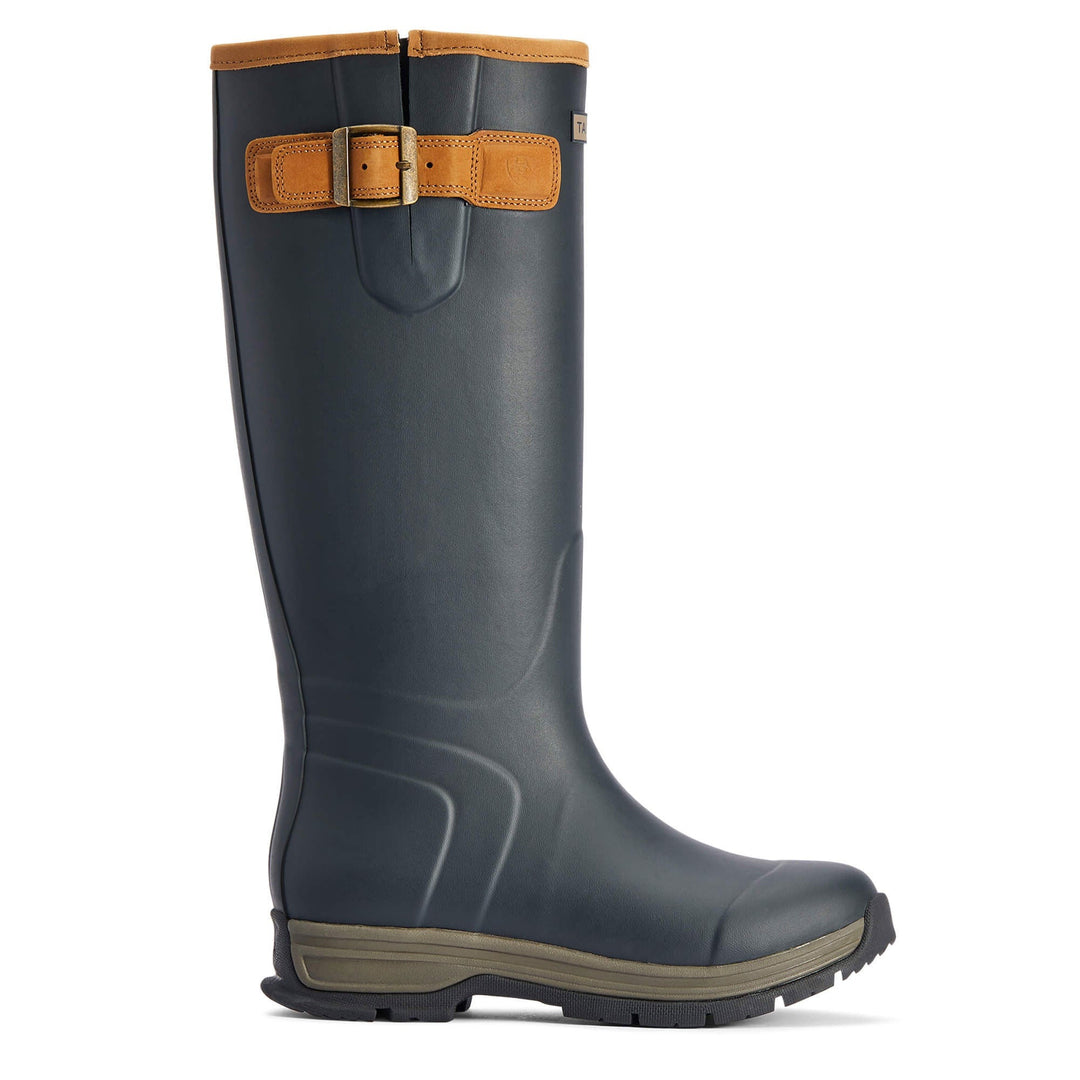 The Ariat Ladies Burford Insulated Wellies in Navy#Navy