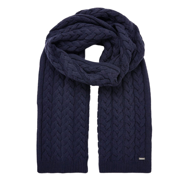 Joules Ladies Elena Cable Knit Scarf