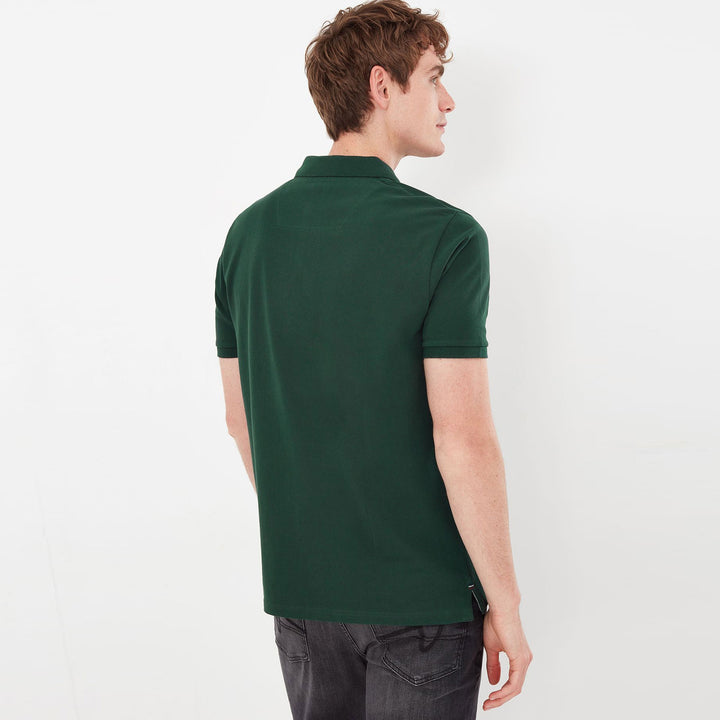 The Joules Mens Woody Polo in Dark Green#Dark Green