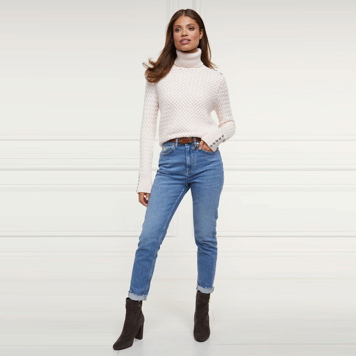 Holland Cooper Ladies High Rise Slim Denim Jeans