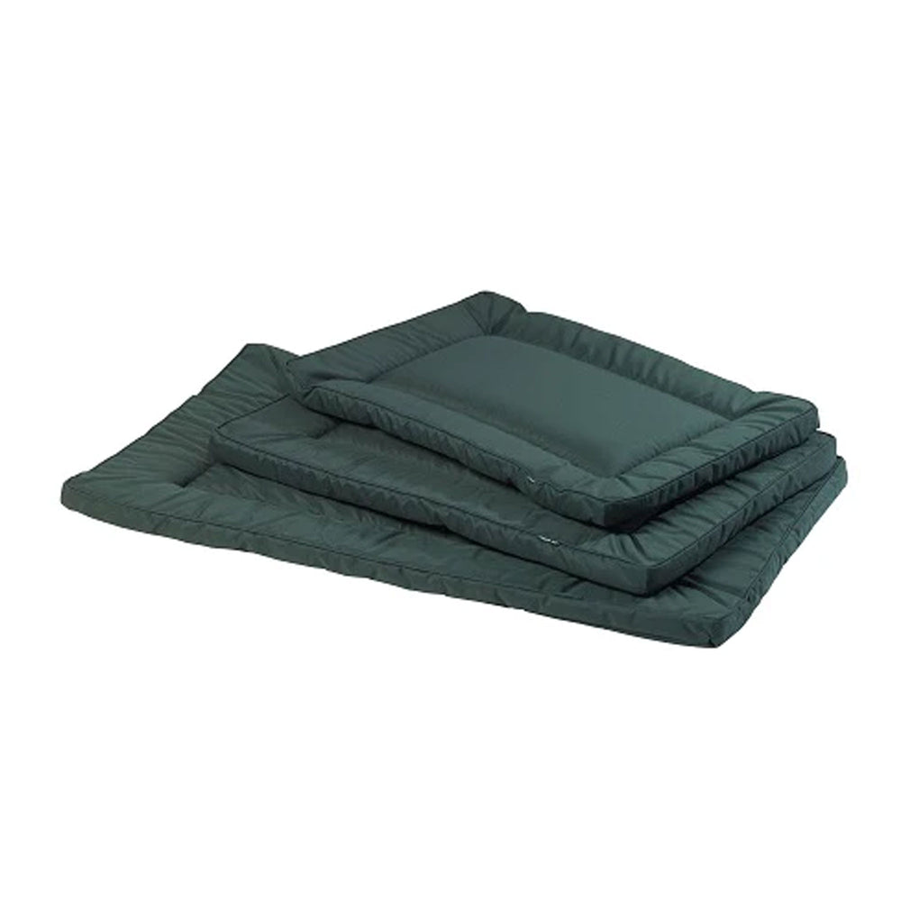 The House Of Paws Water Resistant Crate Mat in Green#Green