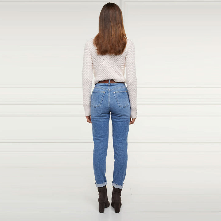 Holland Cooper Ladies High Rise Slim Denim Jeans