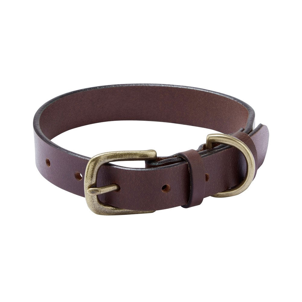 The Le Chameau Dog Collar in Brown#Brown