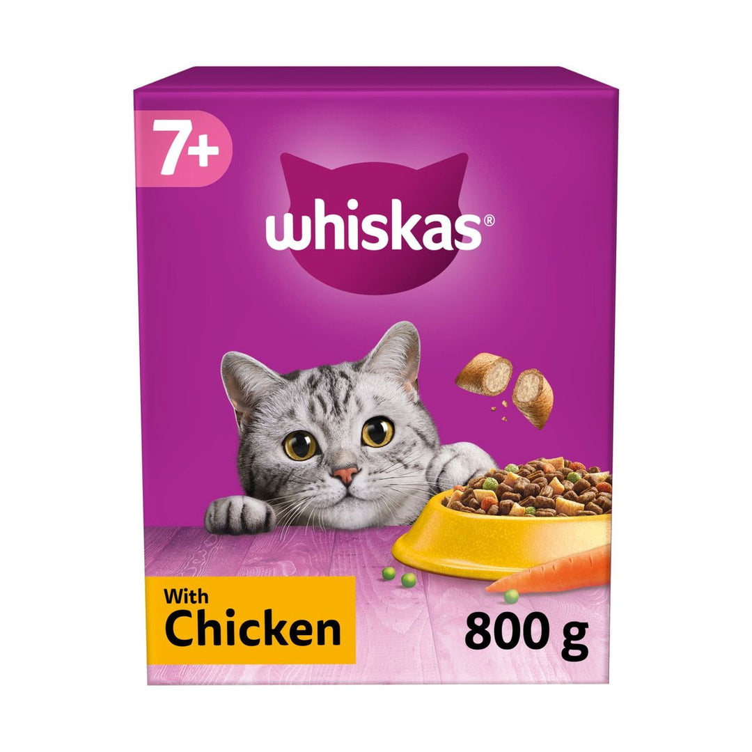 Whiskas Dry 7+ Chicken 800g 800g