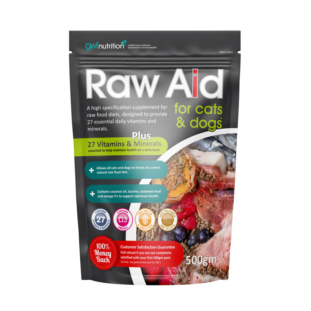 Growell Feeds Raw Aid for Cats & Dogs 500g