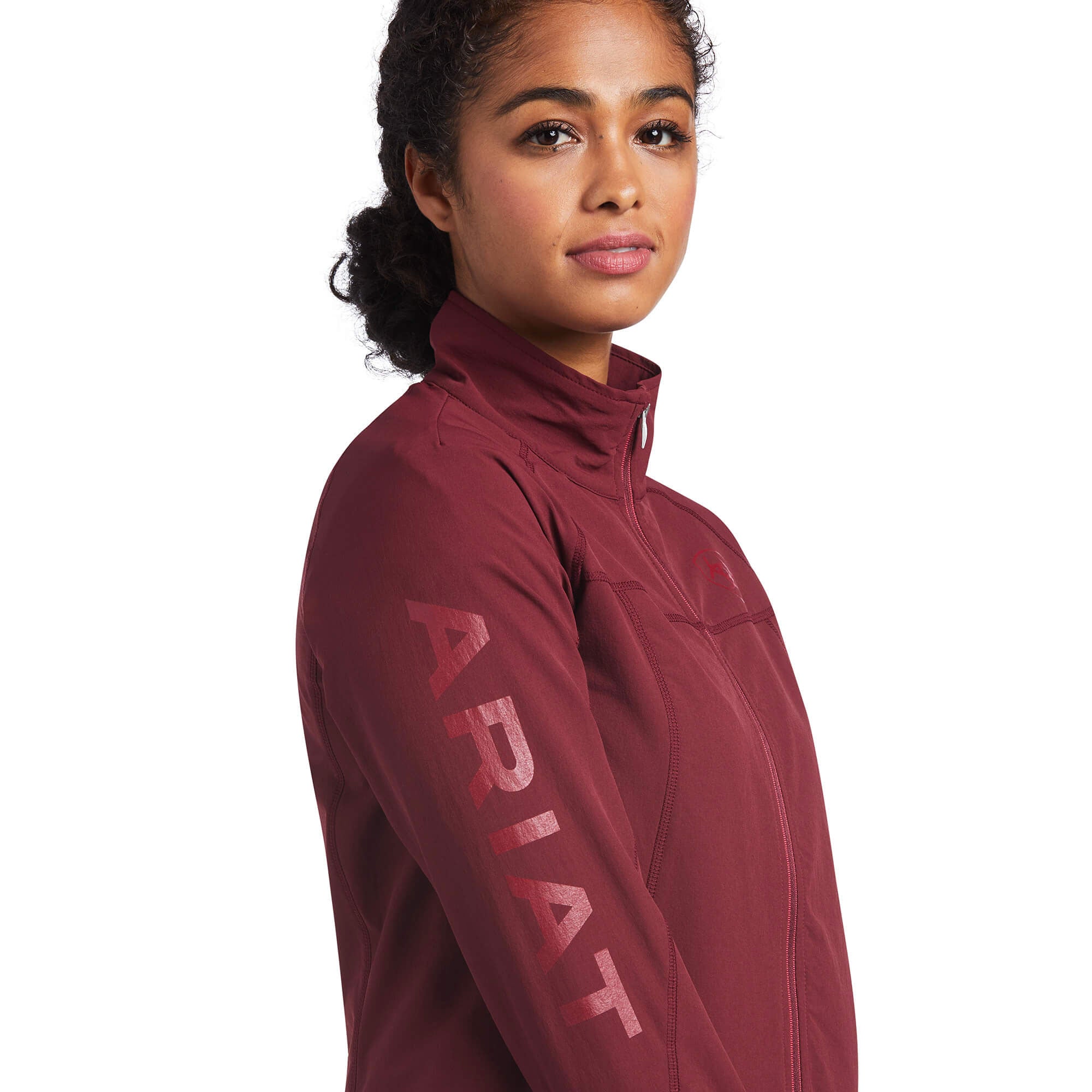 Ariat women's hotsell maroon softshell team