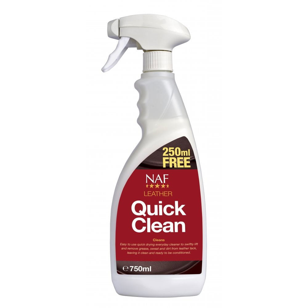 NAF Leather Quick Clean 250 ml Free 750ml