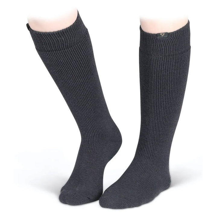 The Aubrion Colliers Boot Socks in Dark Grey#Dark Grey