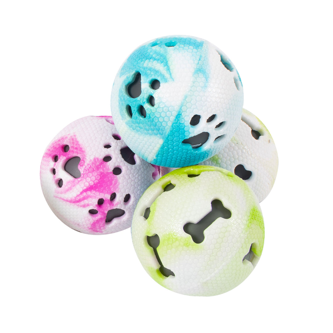 Smart Choice Rubber Ball Dog Toy With Squeaker