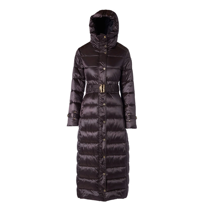 Holland Cooper Ladies The Arosa Longline Coat#chocolate