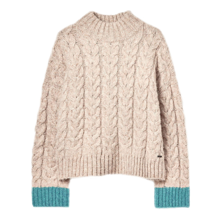 Joules Ladies Marilyn All Over Cable Jumper