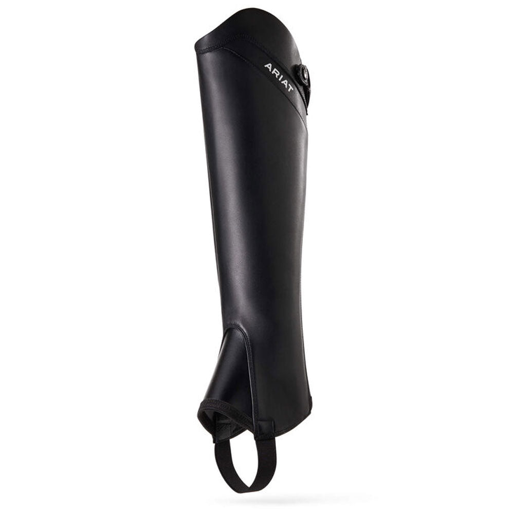 The Ariat Adults Unisex Palisade Chaps in Black#Black