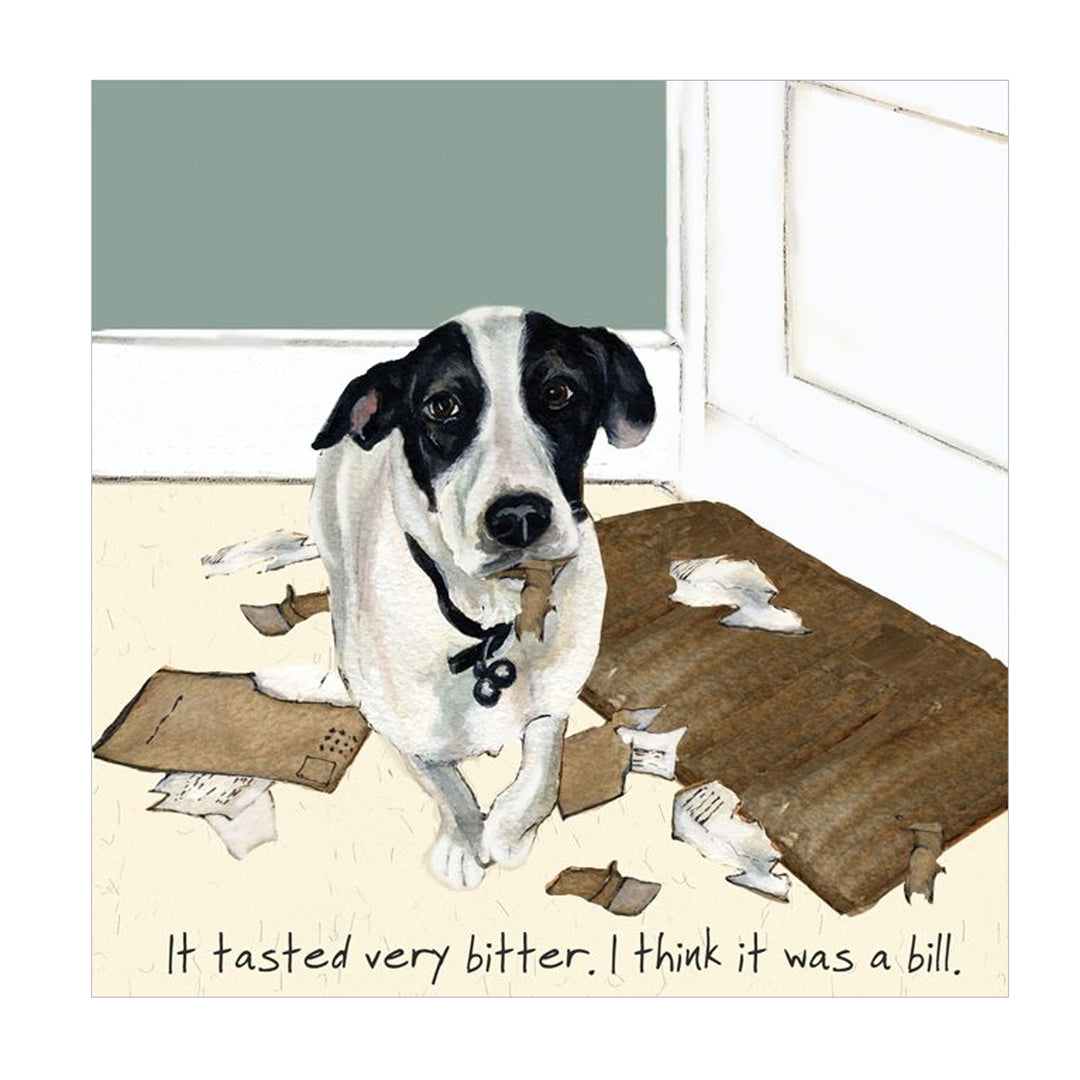 The Little Dog Laughed 'Bill' Digs & Manor Card