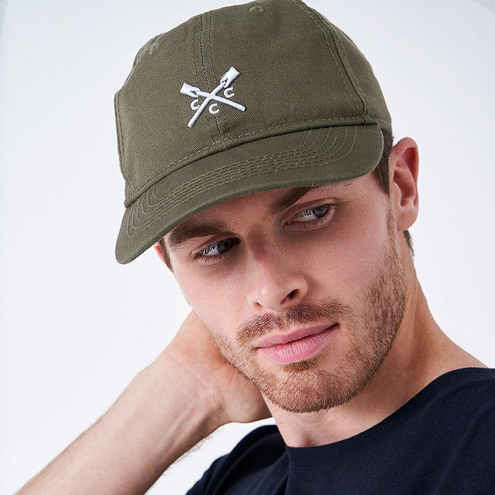 The Crew Mens Cap in Khaki#Khaki