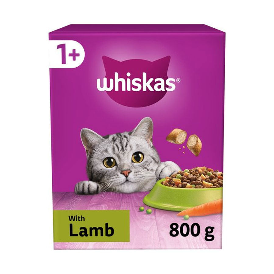 Whiskas Dry 1+ Lamb 800g 800g