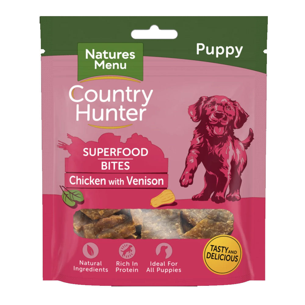 Country Hunter Puppy Treat Chicken & Venison 70g