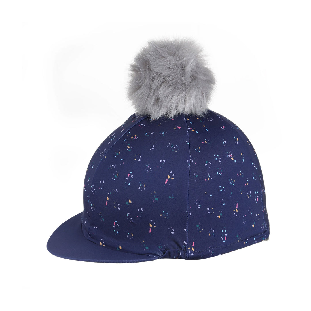 The Aubrion Hyde Park Hat Cover in Navy Print#Navy Print