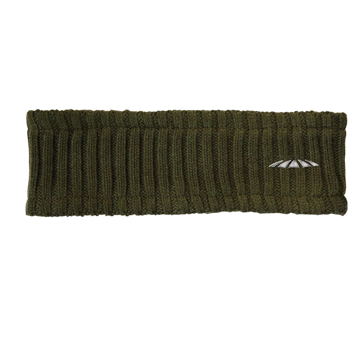 The Weatherbeeta Knit Headband Adults in Olive#Olive