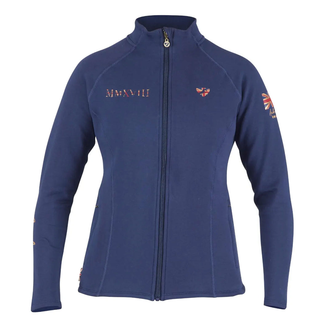 Aubrion Ladies Team Midlayer in Navy#Navy