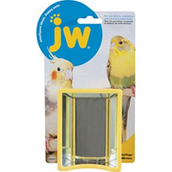 JW Bird Toy Hour Glass Mirror
