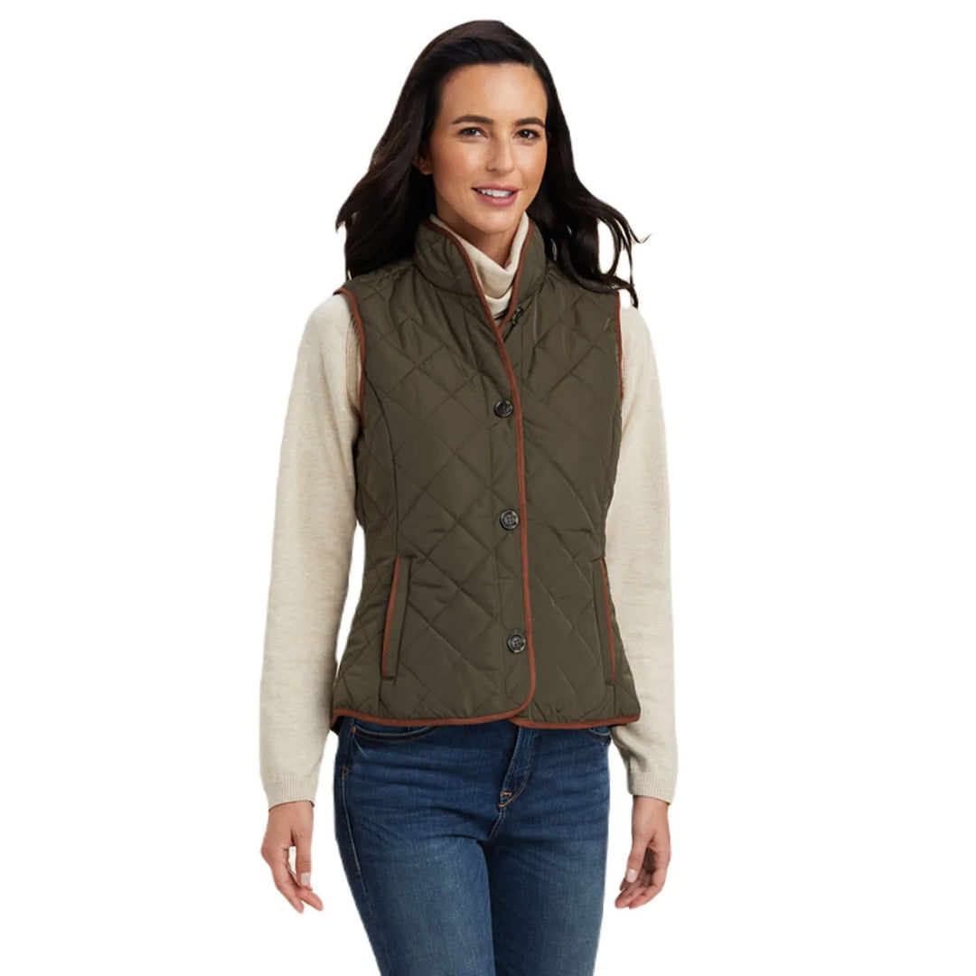 Ariat Ladies Woodside Quilted Vest