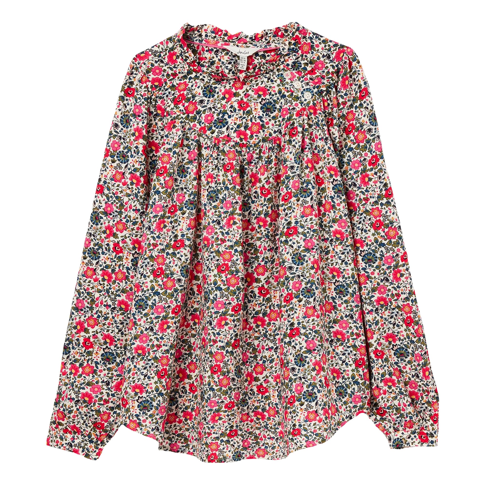 Joules Ladies Arietta Pop Over Voile Blouse | Millbry Hill