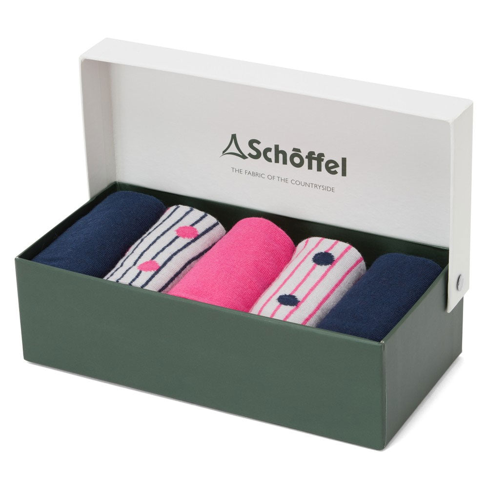 Schoffel Ladies Bamboo Sock (Box of 5)