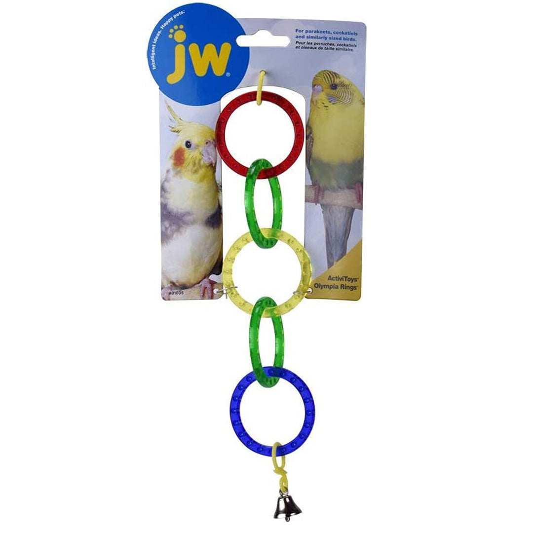 JW Bird Toy Olympia Rings