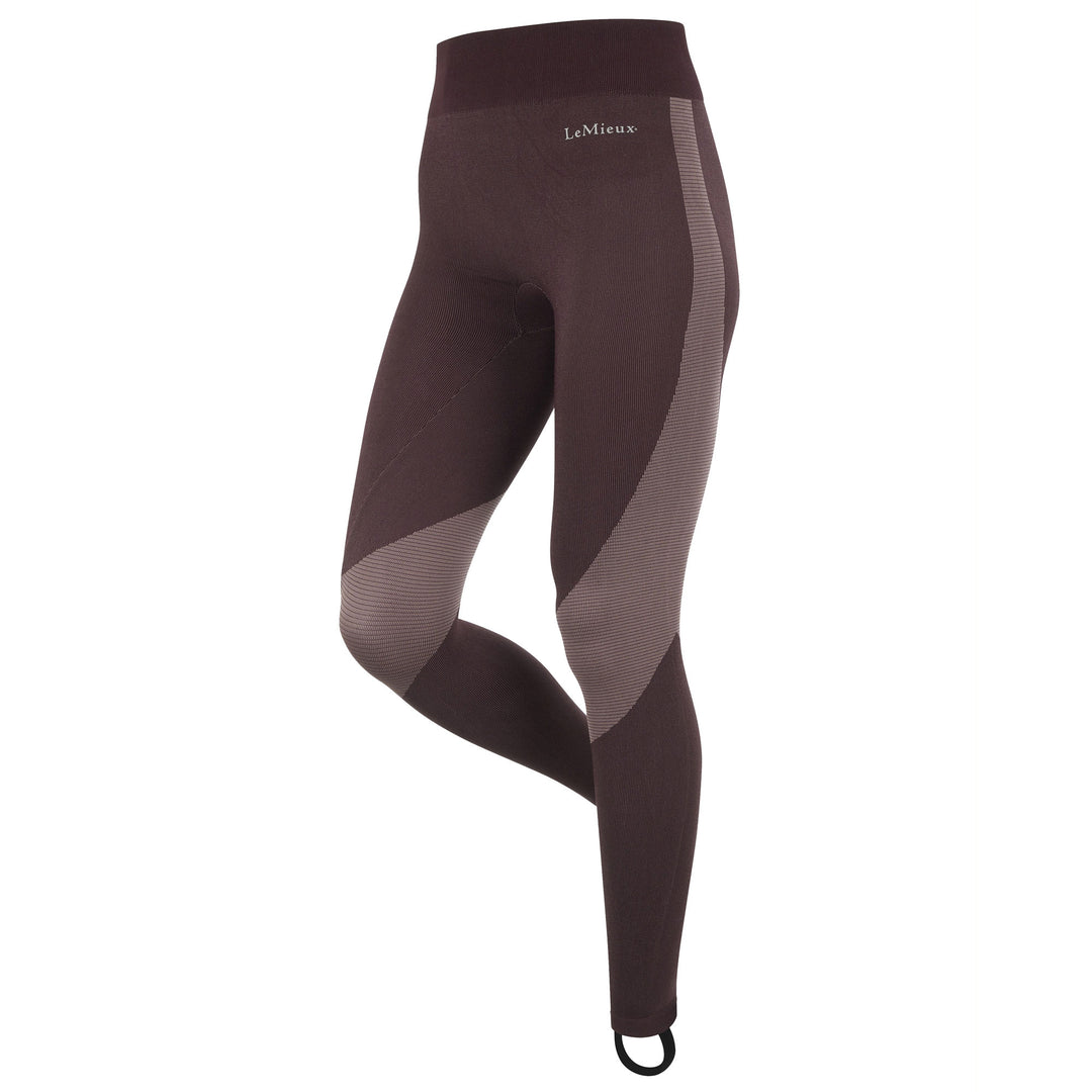 The LeMieux Ladies Pro Therm Leggings in Fig#Fig