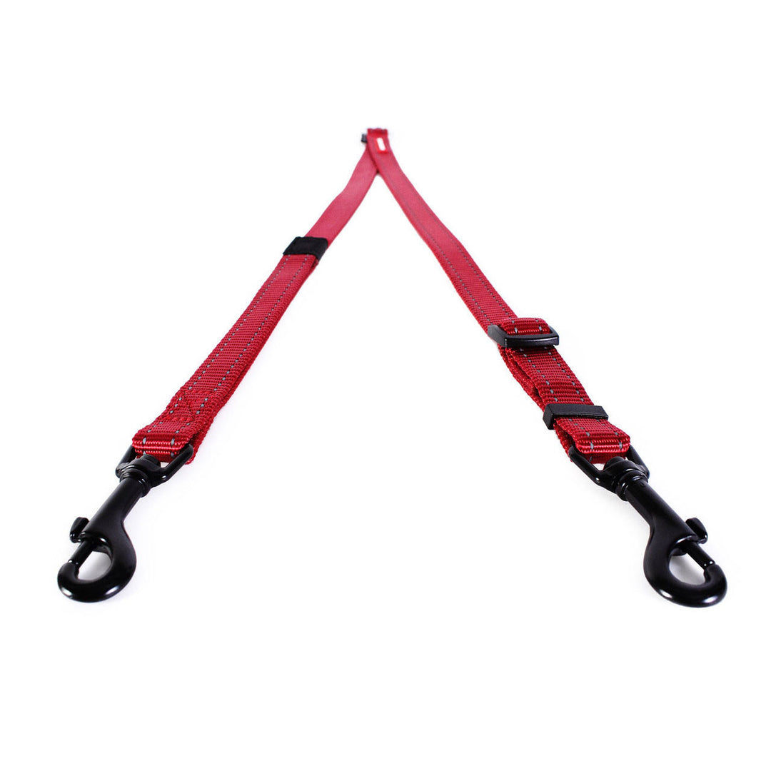 The Ezydog Soft Touch Coupler 24" in Red#Red