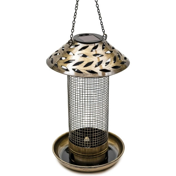 The Henry Bell Solar Copper Peanut Feeder in Brown#Brown