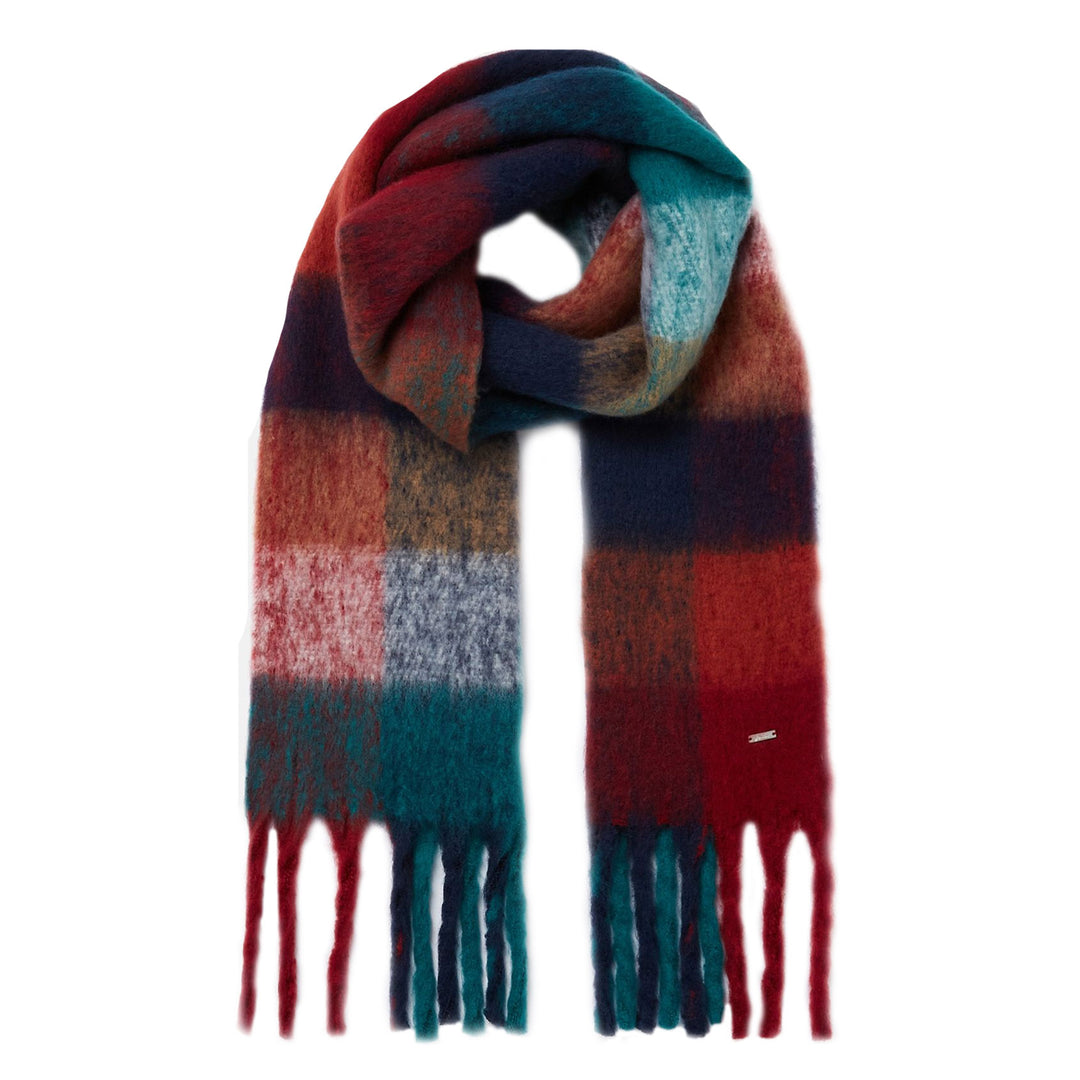 Joules Ladies Folley Brushed Check Scarf