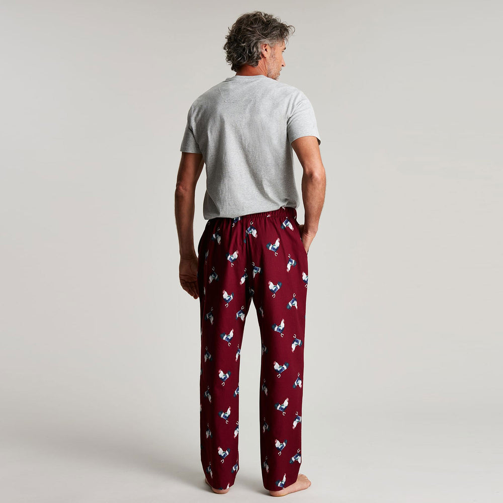 Joules Mens Goodnight Set Cotton Printed Bottoms And T-Shirt Set