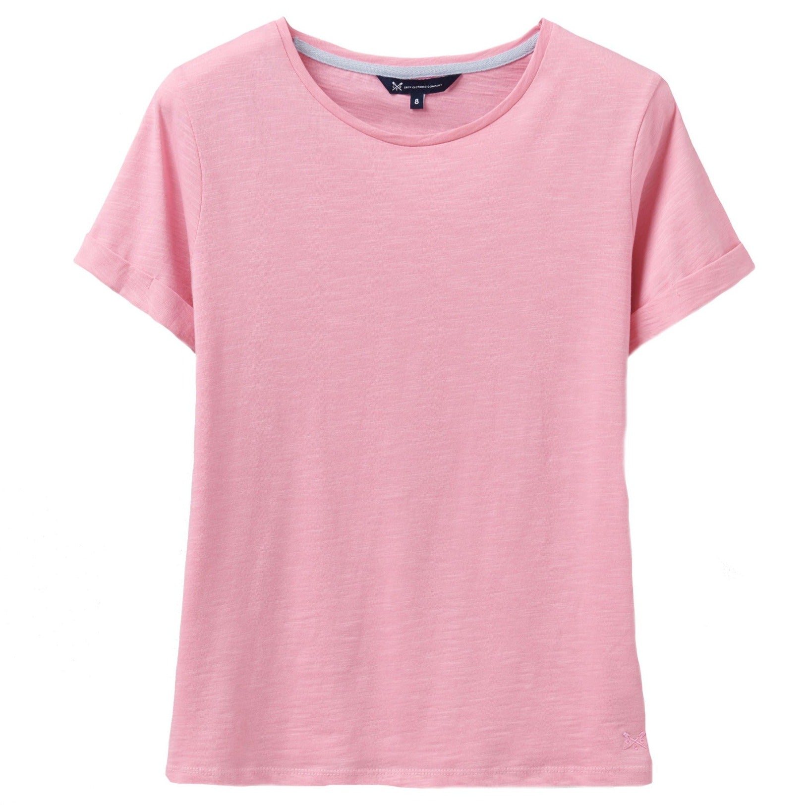 トップス house on the hill S/S Tee (Pink) 90cm Crew Ladies Perfect Crew Slub T-Shirt | Millbry Hill