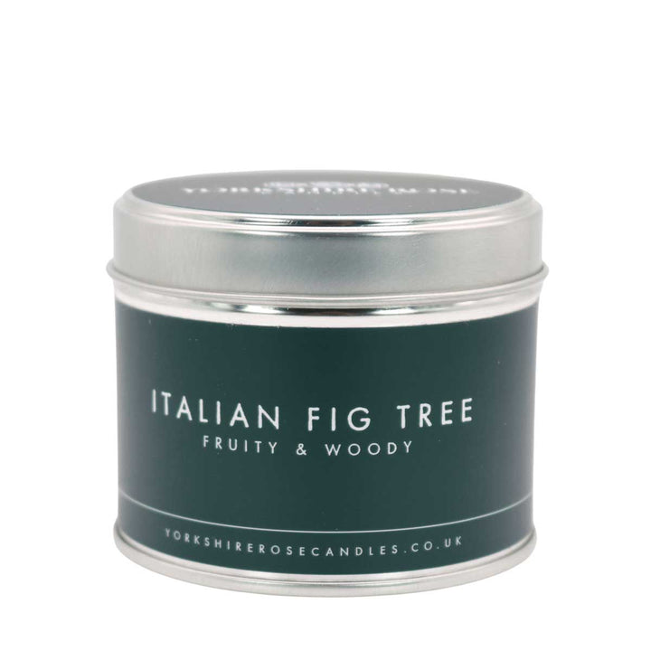 Yorkshire Rose Candles Italian Fig Tree Candle Tin