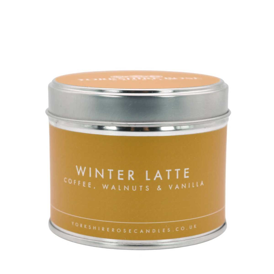 Yorkshire Rose Candles Winter Latte Candle Tin